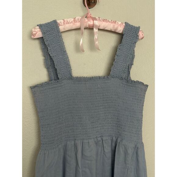 Reformation Light Blue Midi Dress - Picture 4 of 7